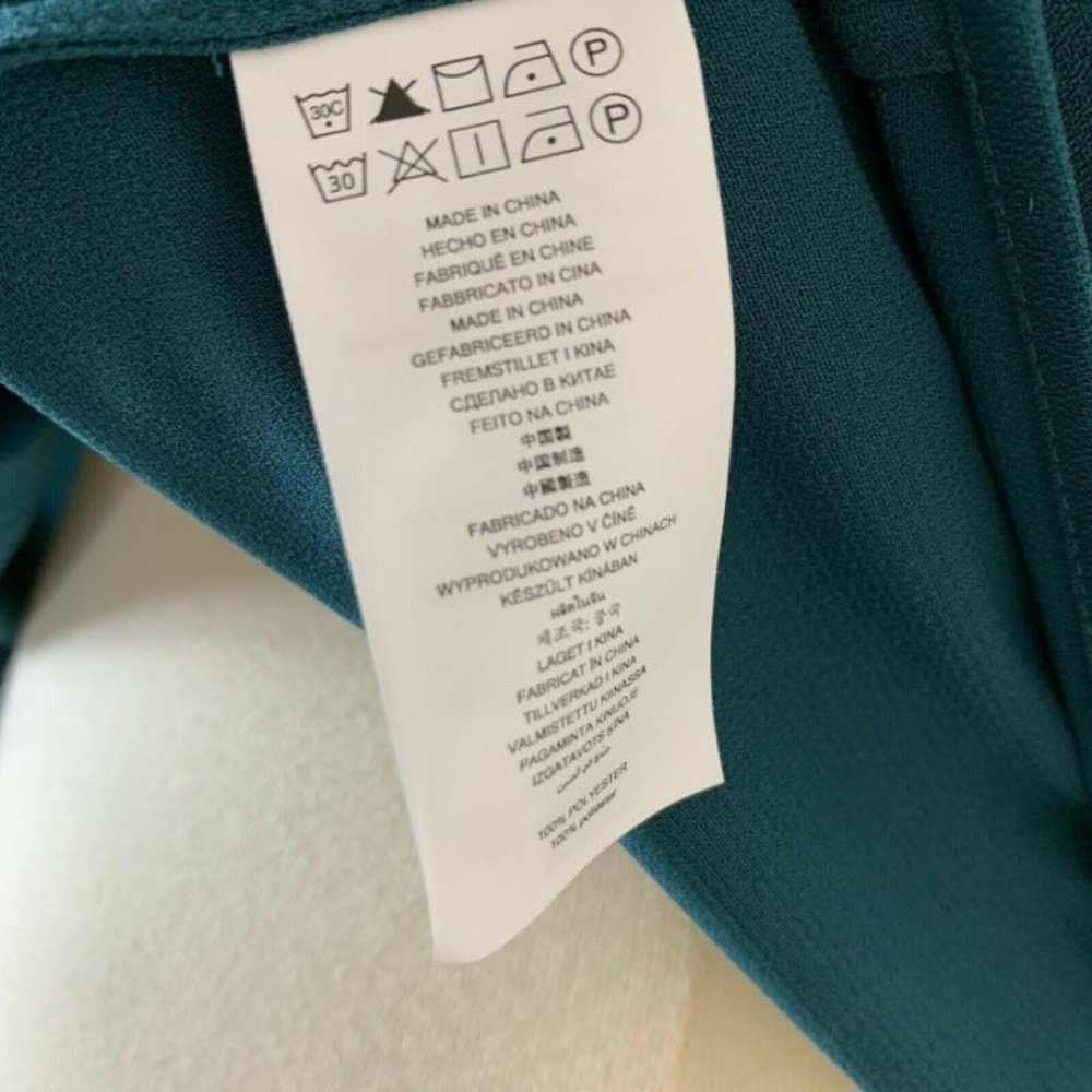 Michael Kors Womens Blouse Blue Sz M - Picture 11 of 11